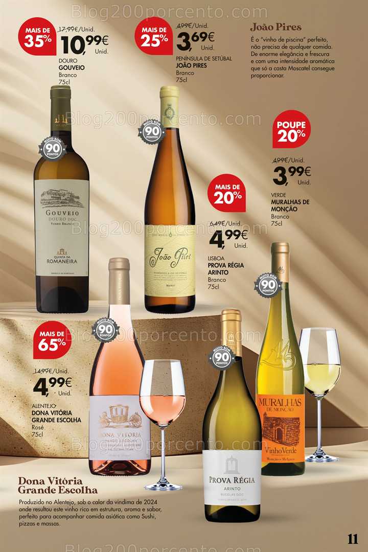 Antevisão Folheto PINGO DOCE Vinhos - 15 julho a 4 agosto
