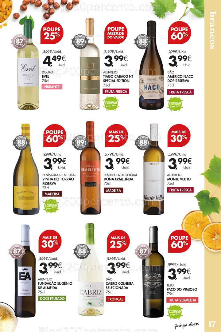 Antevisão Folheto PINGO DOCE Vinhos - 15 julho a 4 agosto