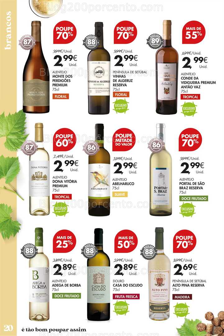 Antevisão Folheto PINGO DOCE Vinhos - 15 julho a 4 agosto
