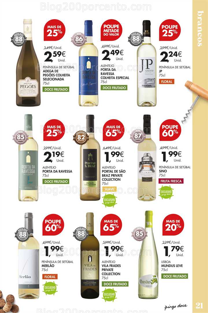 Antevisão Folheto PINGO DOCE Vinhos - 15 julho a 4 agosto