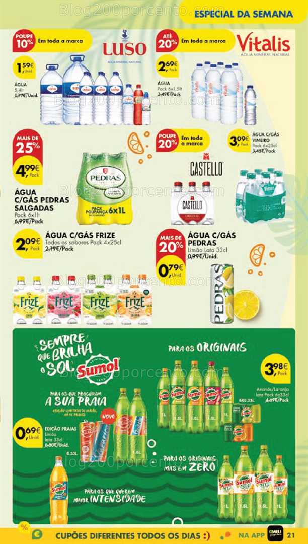 Antevisão Folheto PINGO DOCE Lojas Grandes Promoções de 15 a 21 julho all