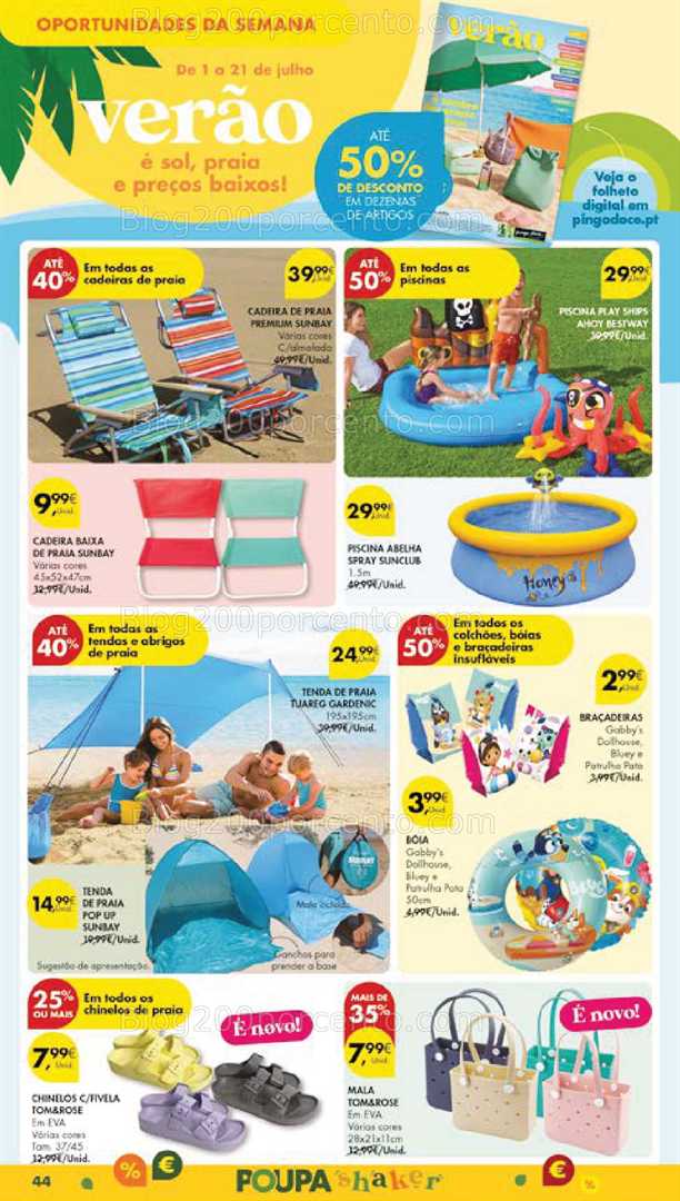 Antevisão Folheto PINGO DOCE Lojas Grandes Promoções de 15 a 21 julho all