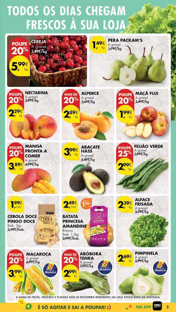 Antevisão Folheto PINGO DOCE Madeira Promoções de 15 a 21 julho all