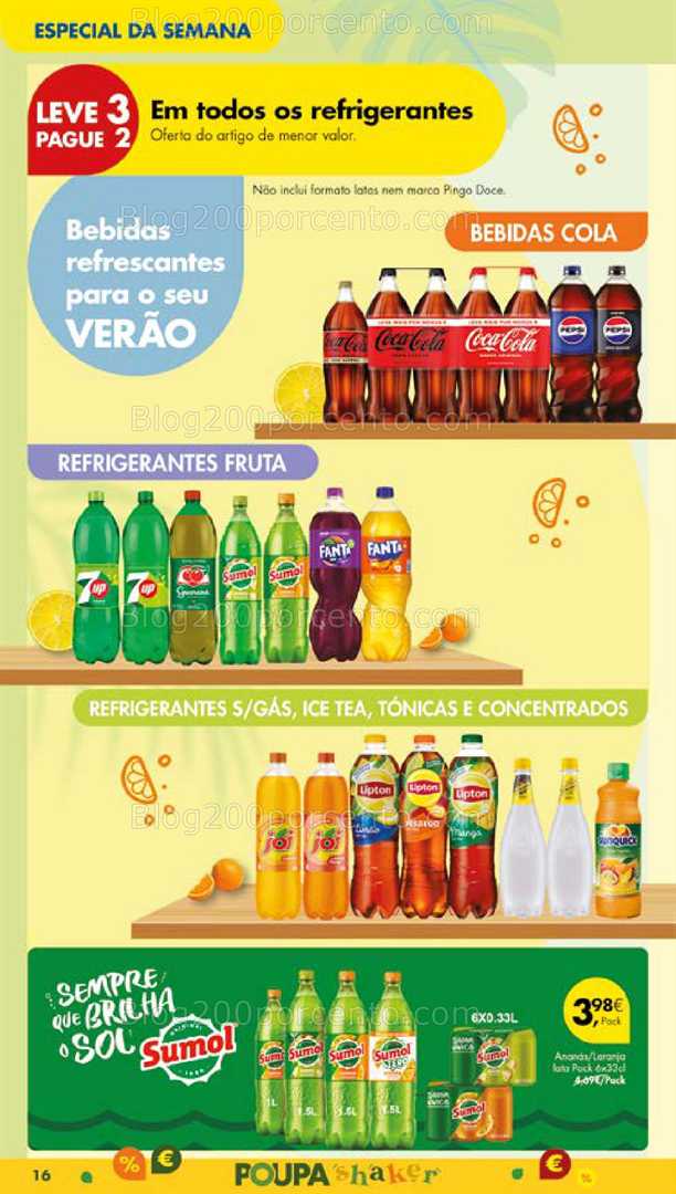 Antevisão Folheto PINGO DOCE Lojas Pequenas Promoções de 15 a 21 julho all