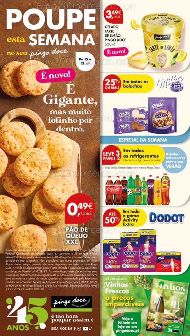 Antevisão Folheto PINGO DOCE Lojas Pequenas Promoções de 15 a 21 julho all