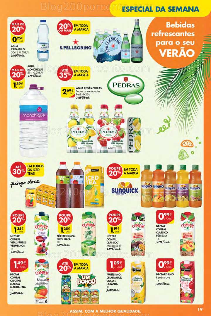 Antevisão Folheto PINGO DOCE Açores Promoções de 17 a 23 julho