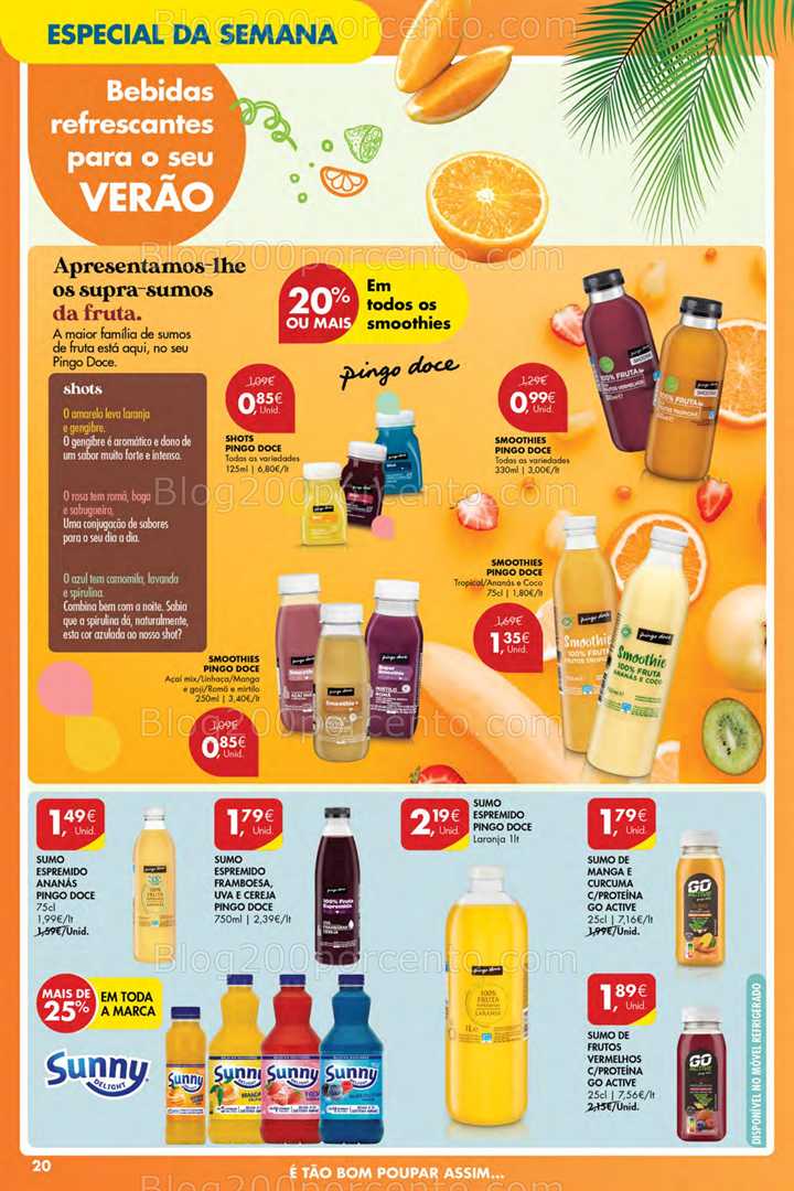 Antevisão Folheto PINGO DOCE Açores Promoções de 17 a 23 julho