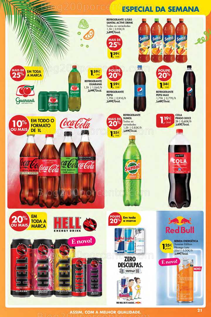 Antevisão Folheto PINGO DOCE Açores Promoções de 17 a 23 julho