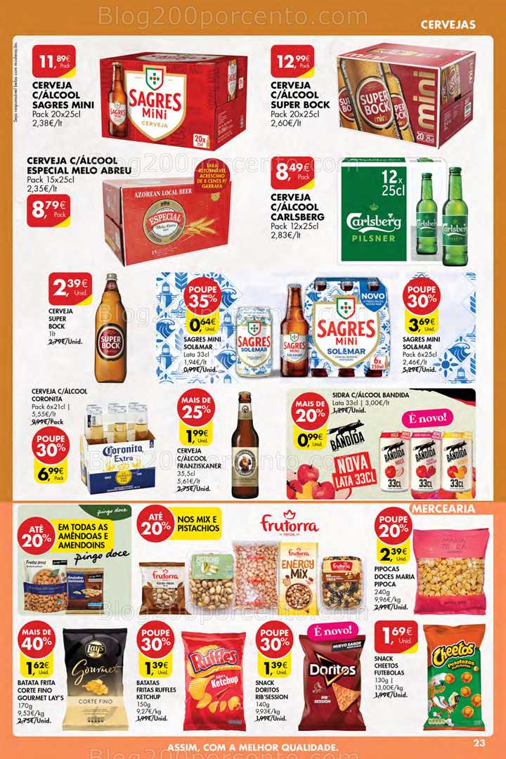 Antevisão Folheto PINGO DOCE Açores Promoções de 17 a 23 julho