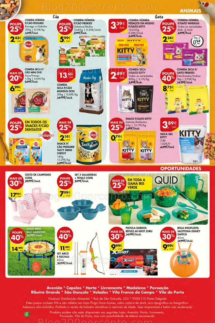 Antevisão Folheto PINGO DOCE Açores Promoções de 17 a 23 julho