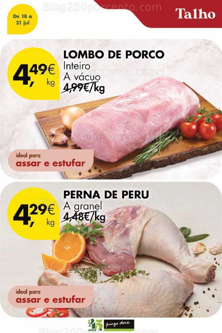 Antevisão Folheto PINGO DOCE Promoções Fim de Semana - 18 a 21 julho all