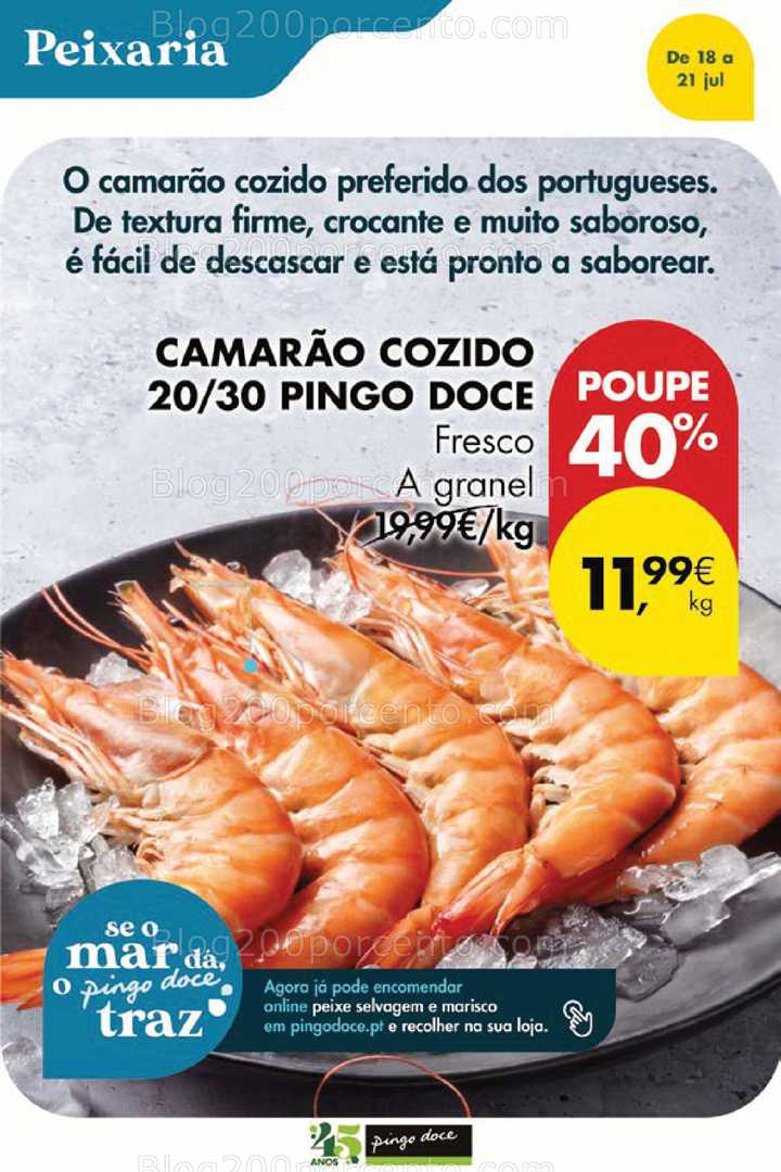 Antevisão Folheto PINGO DOCE Promoções Fim de Semana - 18 a 21 julho all