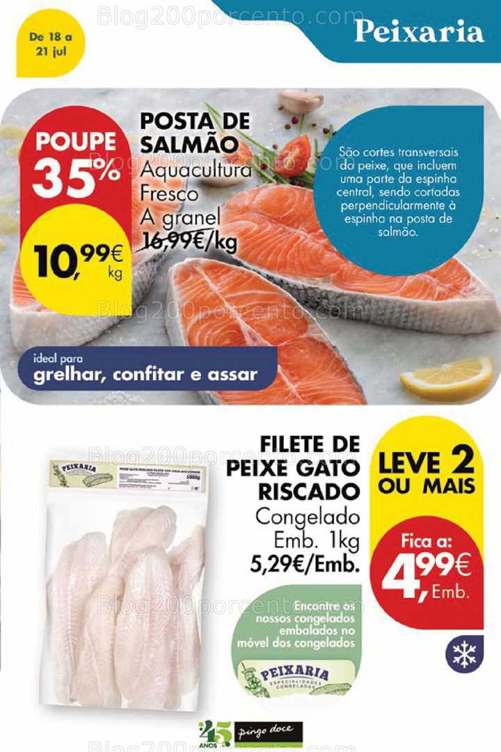 Antevisão Folheto PINGO DOCE Promoções Fim de Semana - 18 a 21 julho all