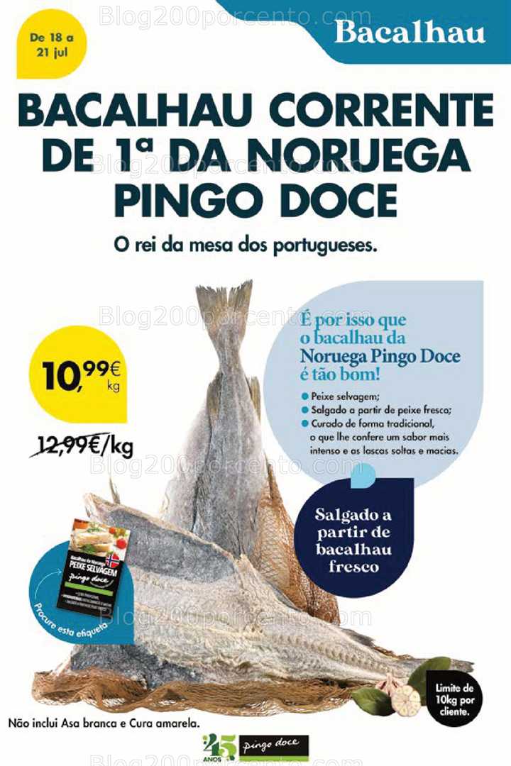 Antevisão Folheto PINGO DOCE Promoções Fim de Semana - 18 a 21 julho all