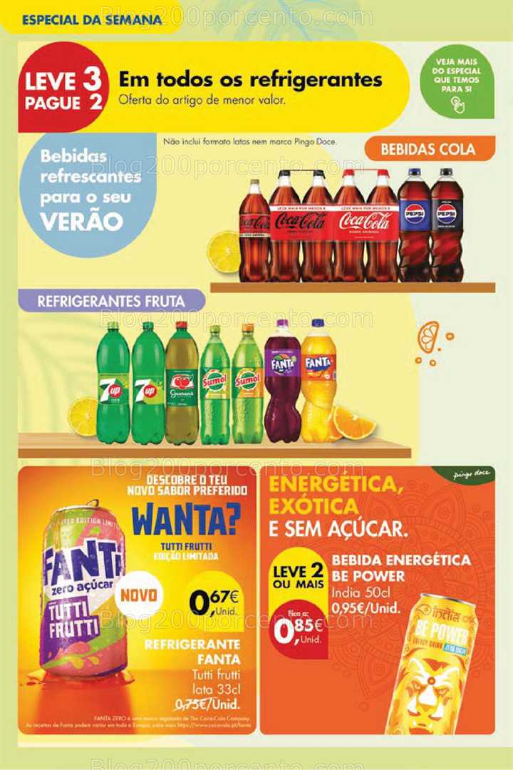 Antevisão Folheto PINGO DOCE Promoções Fim de Semana - 18 a 21 julho all