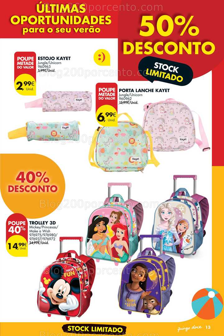 Antevisão Folheto PINGO DOCE Bazar Promoções de 22 julho a 4 agosto all