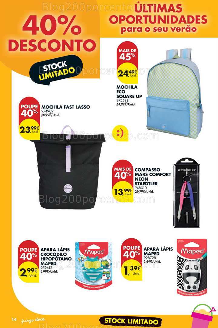 Antevisão Folheto PINGO DOCE Bazar Promoções de 22 julho a 4 agosto all