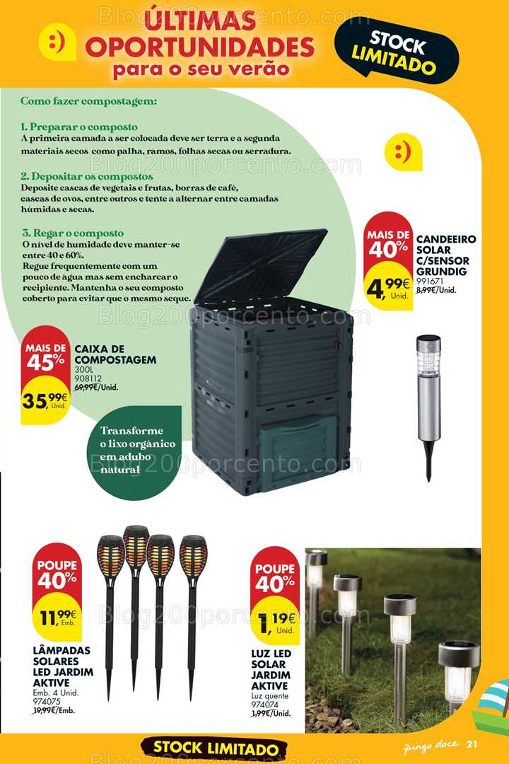 Antevisão Folheto PINGO DOCE Bazar Promoções de 22 julho a 4 agosto all