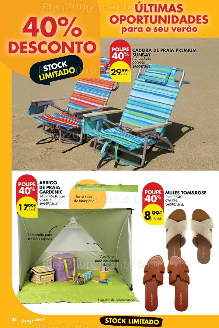 Antevisão Folheto PINGO DOCE Bazar Promoções de 22 julho a 4 agosto all