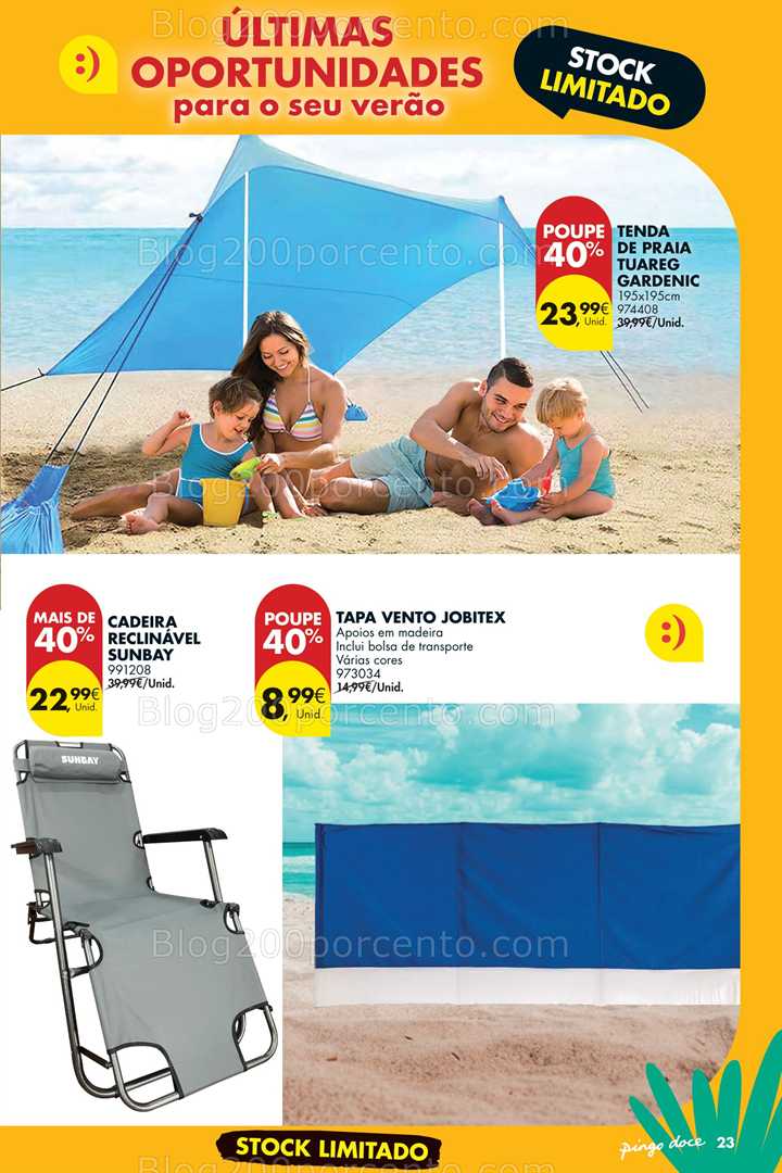Antevisão Folheto PINGO DOCE Bazar Promoções de 22 julho a 4 agosto all