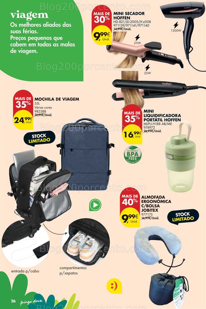 Antevisão Folheto PINGO DOCE Bazar Promoções de 22 julho a 4 agosto all