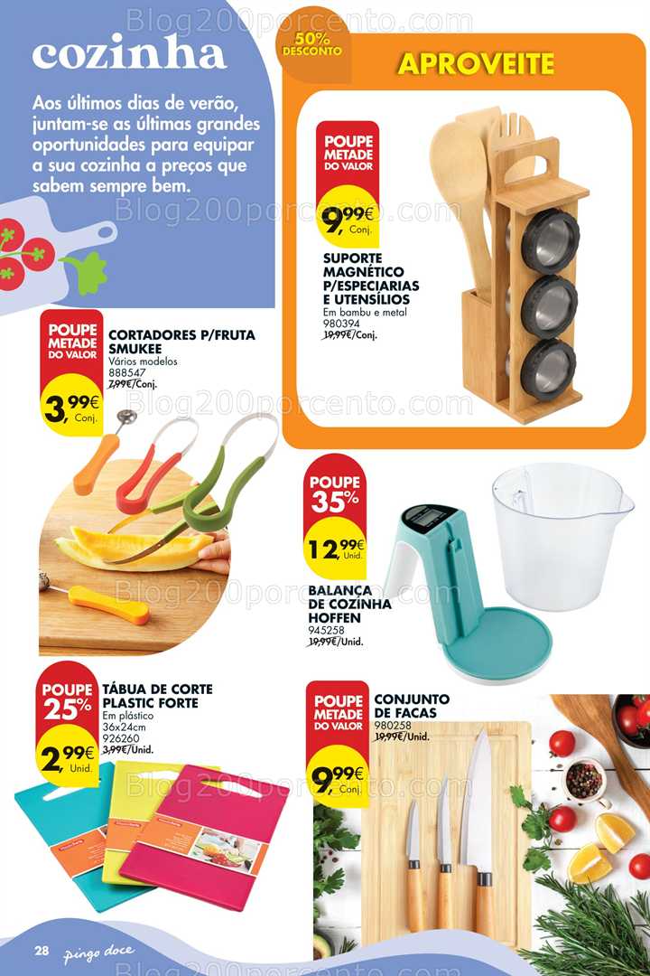 Antevisão Folheto PINGO DOCE Bazar Promoções de 22 julho a 4 agosto all