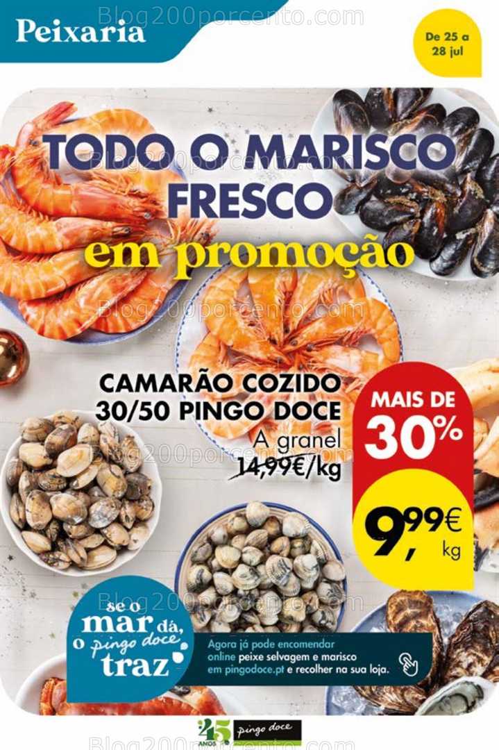 Antevisão Folheto PINGO DOCE Fim de semana - só 26 julho! all