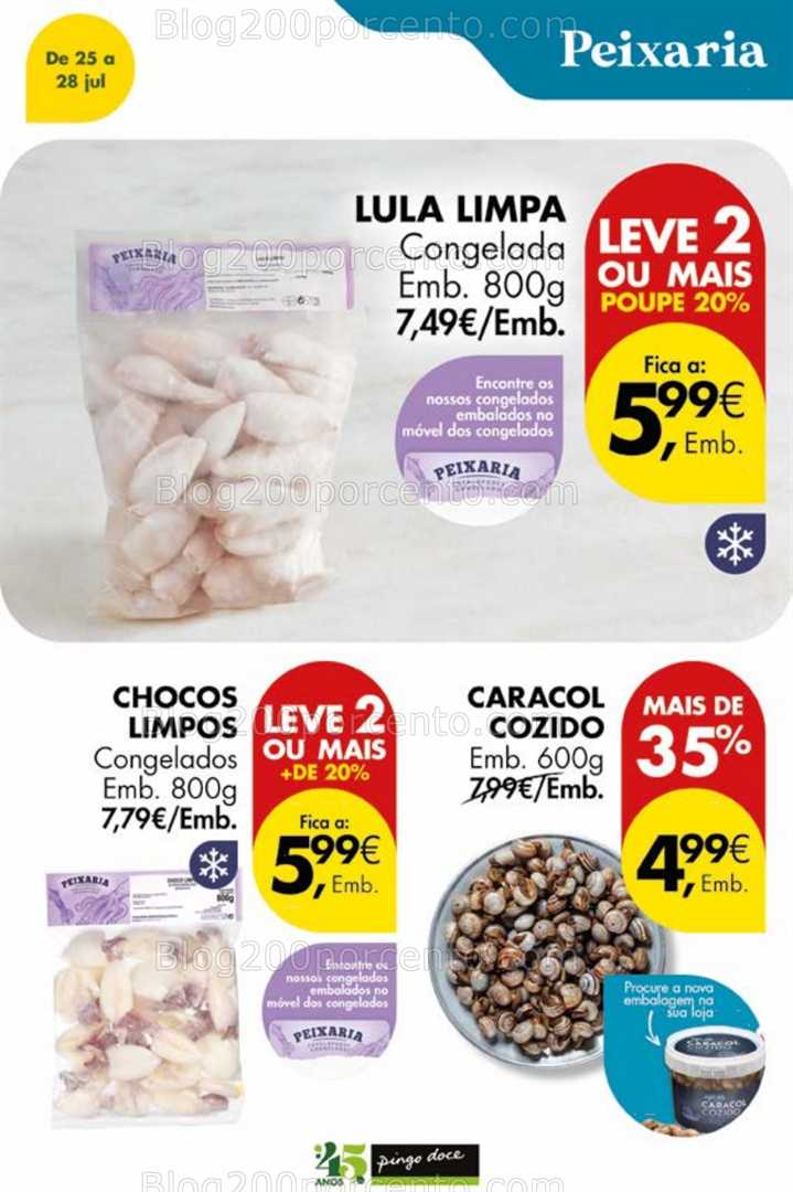 Antevisão Folheto PINGO DOCE Fim de semana - só 26 julho! all