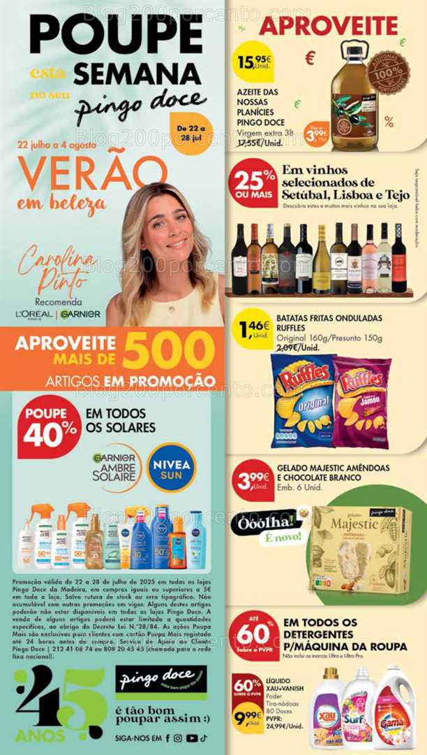 Antevisão Folheto PINGO DOCE Madeira Promoções 22 a 28 julho all