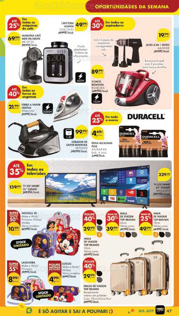Antevisão Folheto PINGO DOCE Lojas Grandes Promoções 22 a 28 julho bazar