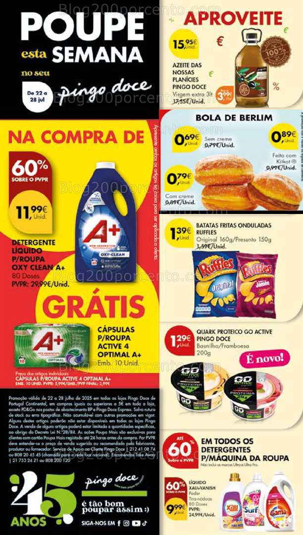 Antevisão Folheto PINGO DOCE Lojas Grandes Promoções 22 a 28 julho all