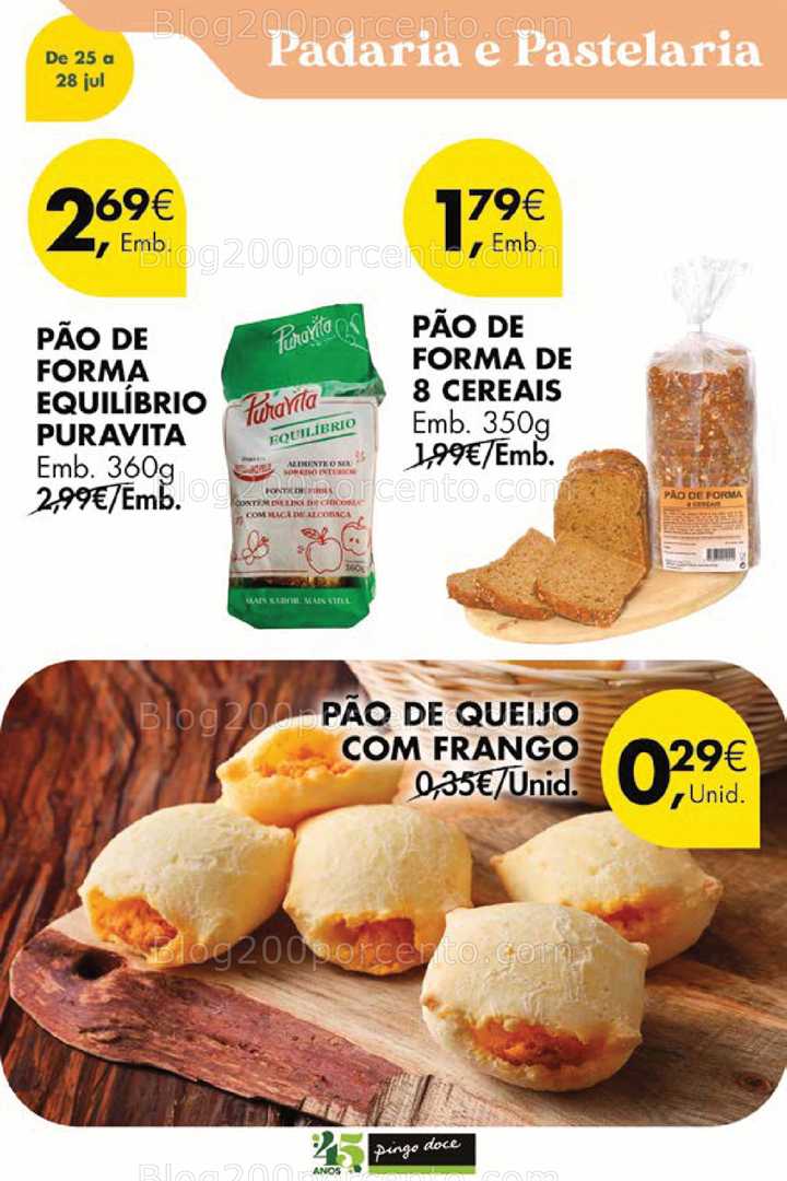 Antevisão Folheto PINGO DOCE Promoções Fim de Semana - 25 a 28 julho all