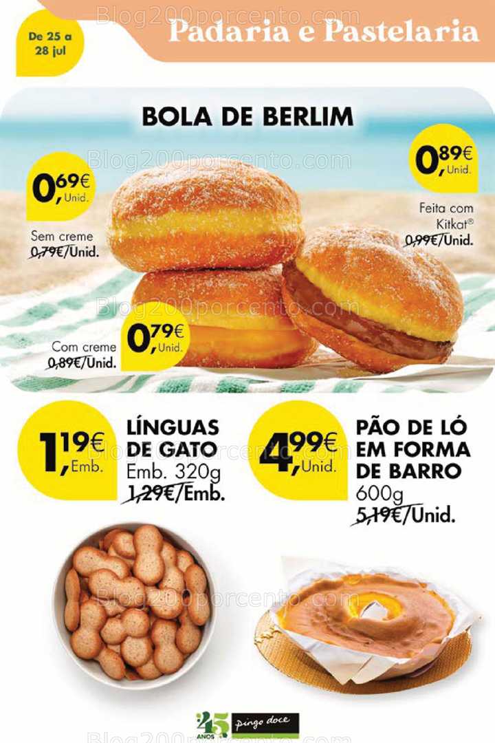 Antevisão Folheto PINGO DOCE Promoções Fim de Semana - 25 a 28 julho all