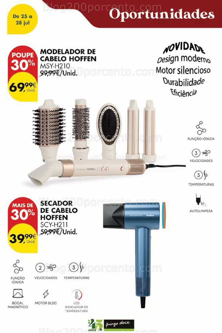 Antevisão Folheto PINGO DOCE Promoções Fim de Semana - 25 a 28 julho bazar
