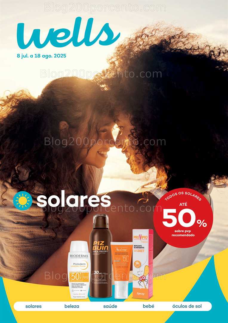 Antevisão Folheto CONTINENTE Wells Açores Promoções - 8 julho a 18 agosto