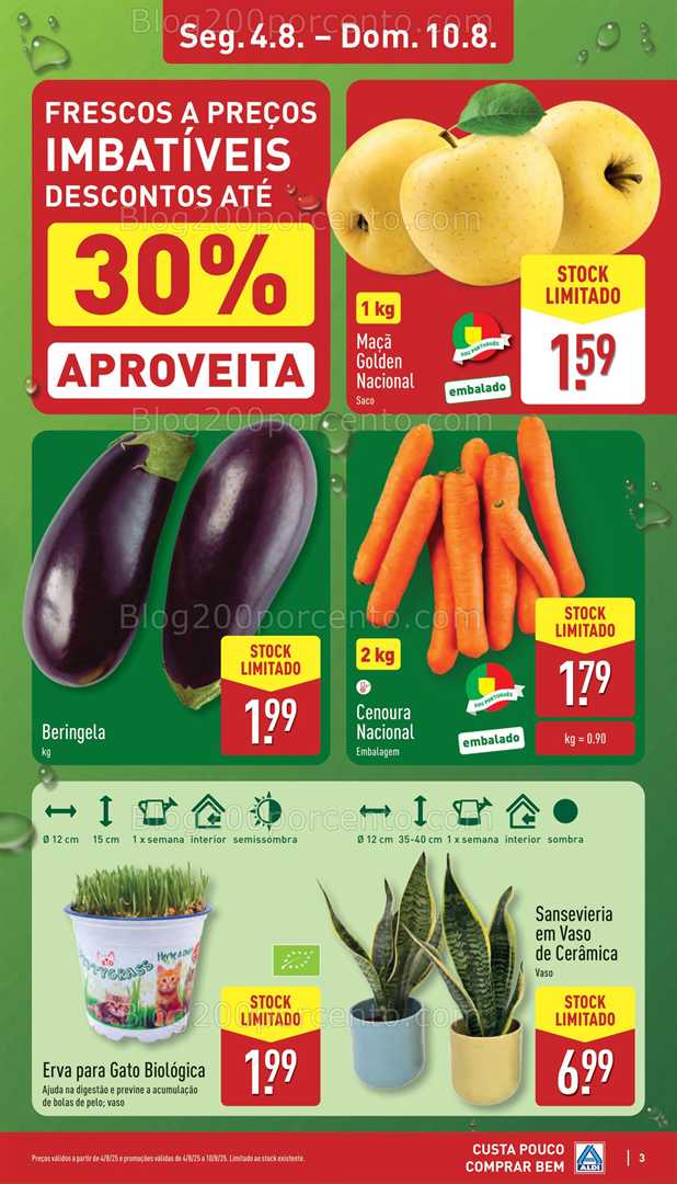 Antevisão Folheto ALDI Promoções de 4 a 10 agosto - Edição Digital all
