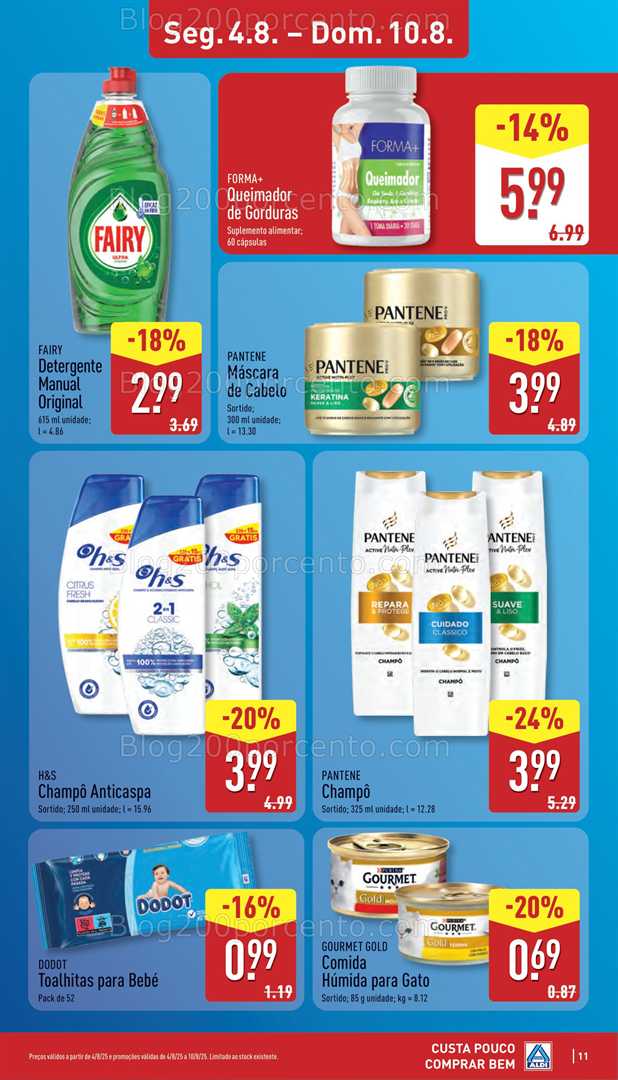 Antevisão Folheto ALDI Promoções de 4 a 10 agosto - Edição Digital all