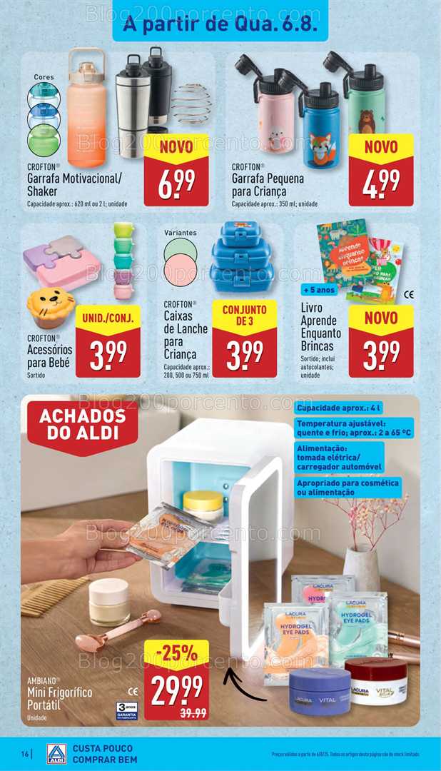 Antevisão Folheto ALDI Promoções de 4 a 10 agosto - Edição Digital all