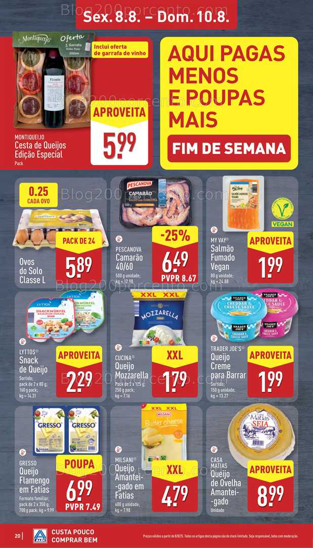 Antevisão Folheto ALDI Promoções de 4 a 10 agosto - Edição Digital all