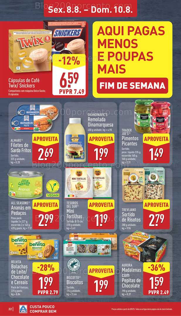 Antevisão Folheto ALDI Promoções de 4 a 10 agosto - Edição Digital all