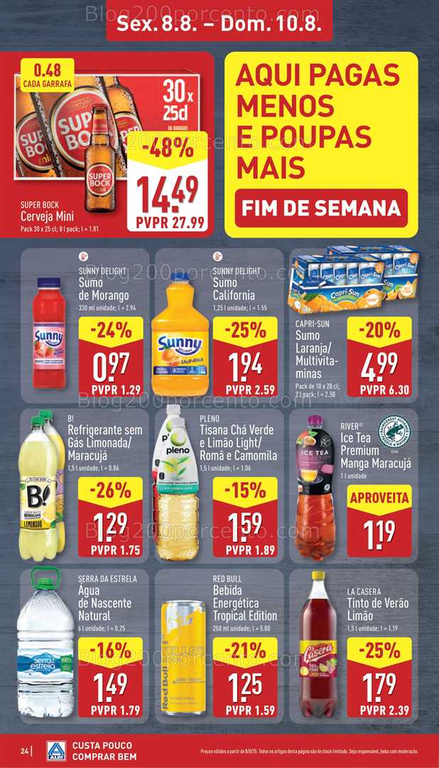 Antevisão Folheto ALDI Promoções de 4 a 10 agosto - Edição Digital all