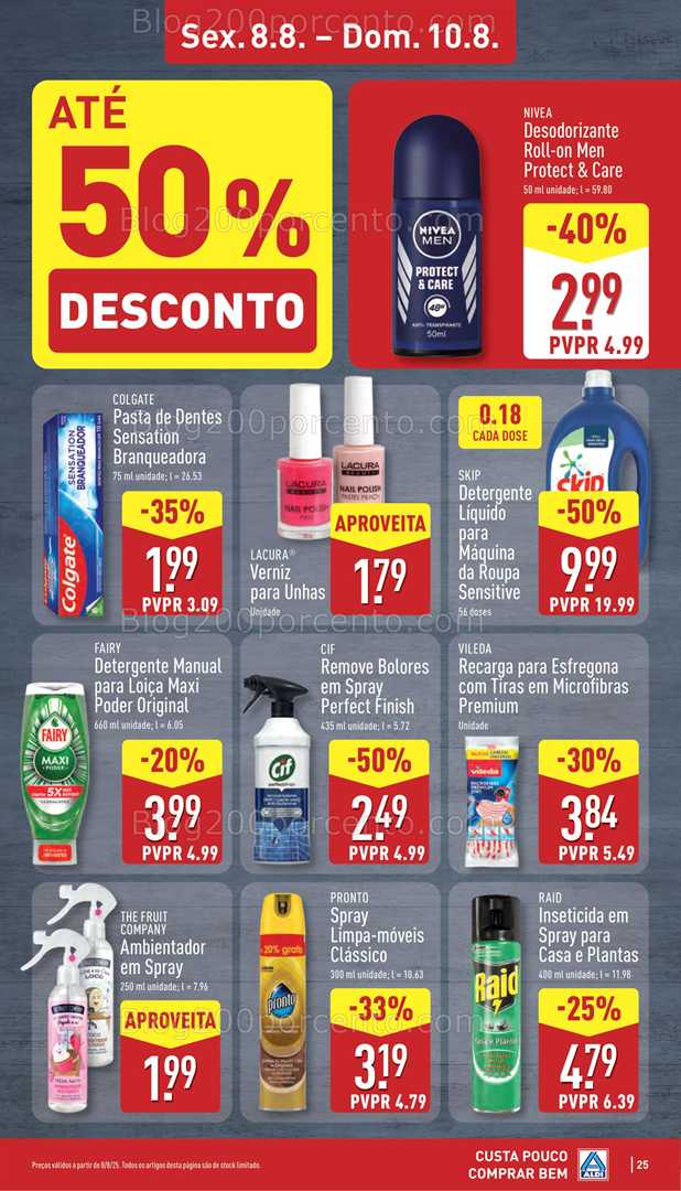 Antevisão Folheto ALDI Promoções de 4 a 10 agosto - Edição Digital all