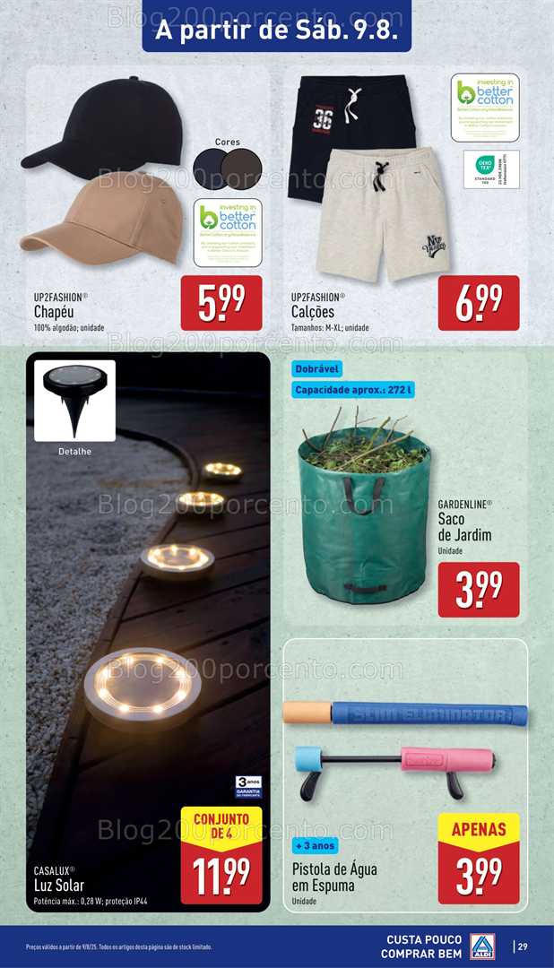 Antevisão Folheto ALDI Promoções de 4 a 10 agosto - Edição Digital all