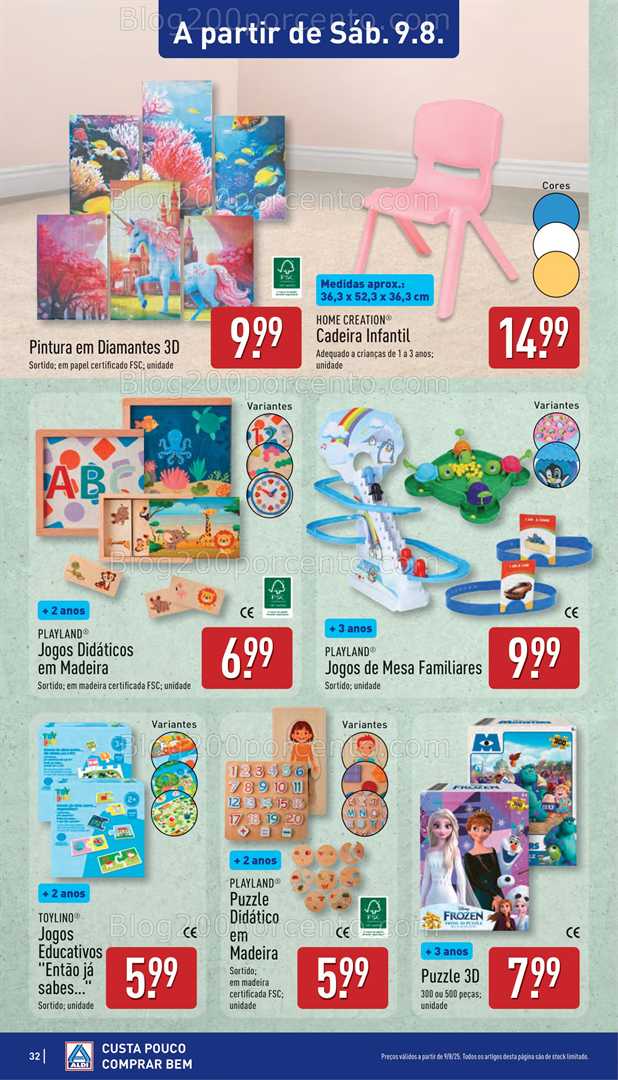 Antevisão Folheto ALDI Promoções de 4 a 10 agosto - Edição Digital all