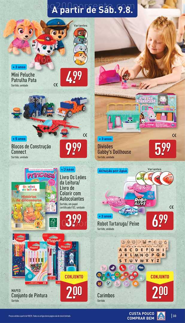 Antevisão Folheto ALDI Promoções de 4 a 10 agosto - Edição Digital all
