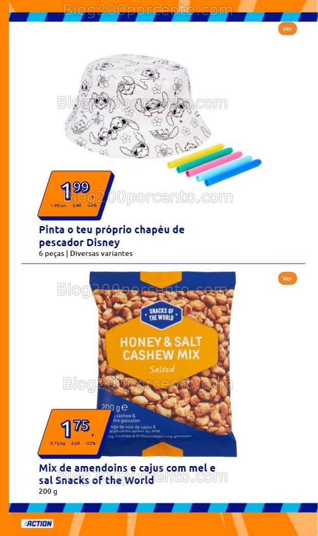 Antevisão Folheto ACTION Promoções de 16 a 22 julho