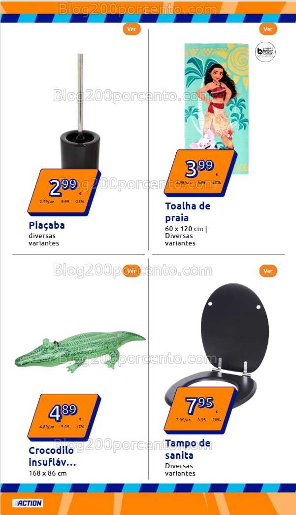 Antevisão Folheto ACTION Promoções de 16 a 22 julho