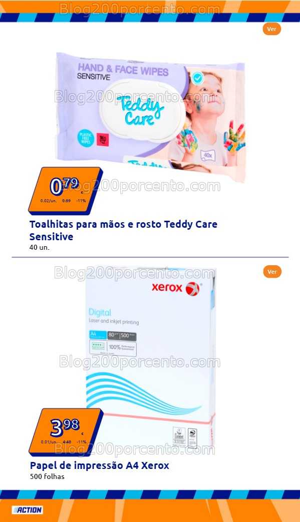 Antevisão Folheto ACTION Promoções de 16 a 22 julho