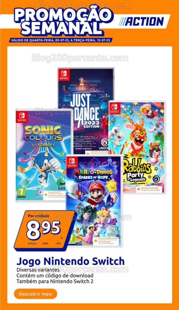 Antevisão Folheto ACTION Promoções de 9 a 15 julho