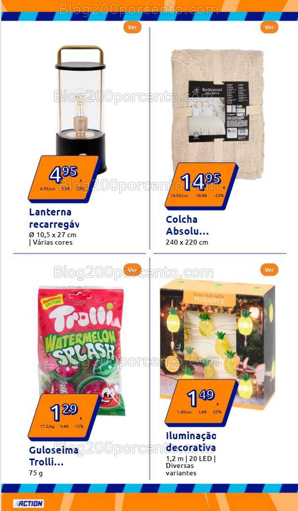 Antevisão Folheto ACTION Promoções de 9 a 15 julho